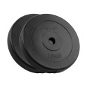 Zestaw obciążeń bitumicznych 2x10kg, otwór 31mm, talerz klasyczny, REBEL ACTIVE Zestaw obciążeń bitumicznych 2x10kg, otwór 31mm, talerz klasyczny, REBEL ACTIVE