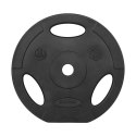 Zestaw obciążeń bitumicznych 2x10kg, otwór 31mm, talerz z uchwytami, REBEL ACTIVE Zestaw obciążeń bitumicznych 2x10kg, otwór 31mm, talerz z uchwytami, REBEL ACTIVE