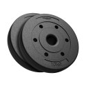 Zestaw obciążeń bitumicznych 2x10kg, otwór 51mm - do sztang olimpijskich, REBEL ACTIVE Zestaw obciążeń bitumicznych 2x10kg, otwór 51mm - do sztang olimpijskich, REBEL ACTIVE