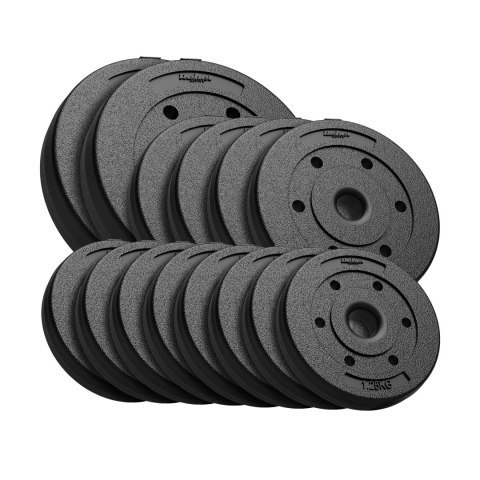 Zestaw obciążeń bitumicznych 30kg ( 8x1.25kg + 4x2.5kg + 2x5kg ), otwór 31mm, REBEL ACTIVE Zestaw obciążeń bitumicznych 30kg ( 8x1.25kg + 4x2.5kg + 2x5kg ), otwór 31mm, REBEL ACTIVE