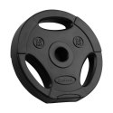 Zestaw obciążeń bitumicznych 4x2.5kg, otwór 31mm, talerz z uchwytami, REBEL ACTIVE Zestaw obciążeń bitumicznych 4x2.5kg, otwór 31mm, talerz z uchwytami, REBEL ACTIVE