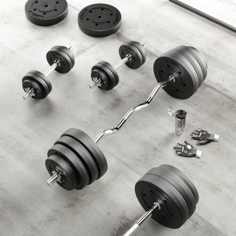 Zestaw obciążeń bitumicznych 4x5kg, otwór 31mm, REBEL ACTIVE Zestaw obciążeń bitumicznych 4x5kg, otwór 31mm, REBEL ACTIVE