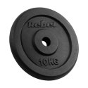 Zestaw obciążeń żeliwnych 2x10kg, otwór 31mm, talerz klasyczny, REBEL ACTIVE Zestaw obciążeń żeliwnych 2x10kg, otwór 31mm, talerz klasyczny, REBEL ACTIVE