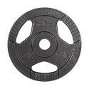 Zestaw obciążeń żeliwnych 4x5kg, otwór 31mm, talerz z uchwytami, REBEL ACTIVE Zestaw obciążeń żeliwnych 4x5kg, otwór 31mm, talerz z uchwytami, REBEL ACTIVE