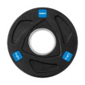 Zestaw obciążeń żeliwnych gumowanych 4x1.25kg, otwór olimpijski 51mm, REBEL ACTIVE Zestaw obciążeń żeliwnych gumowanych 4x1.25kg, otwór olimpijski 51mm, REBEL ACTIVE