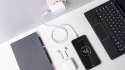 Kabel USB - USB micro REBEL 100 cm biały Kabel USB - USB micro REBEL 100 cm biały