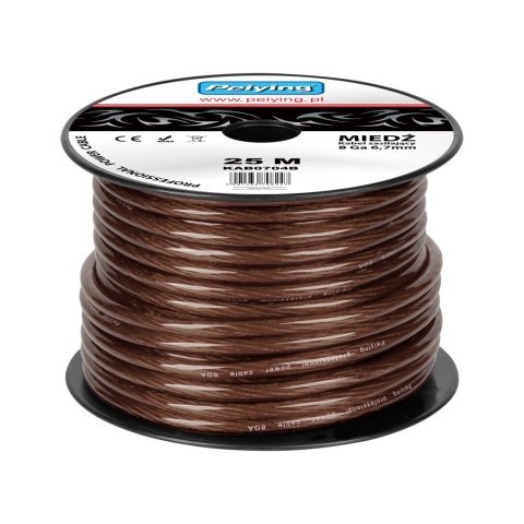 Kabel samochodowy 8Ga OD6.7mm CU 25m Kabel samochodowy 8Ga OD6.7mm CU 25m