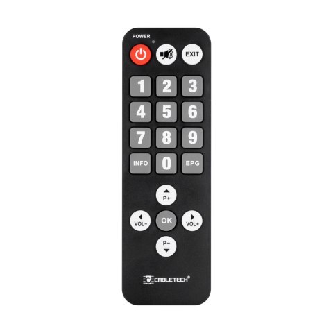 Pilot DVB-T dla seniora uniwersalny Pilot DVB-T dla seniora uniwersalny