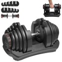Hantel żeliwny regulowany automat 40 kg REBEL ACTIVE Hantel żeliwny regulowany automat 40 kg REBEL ACTIVE