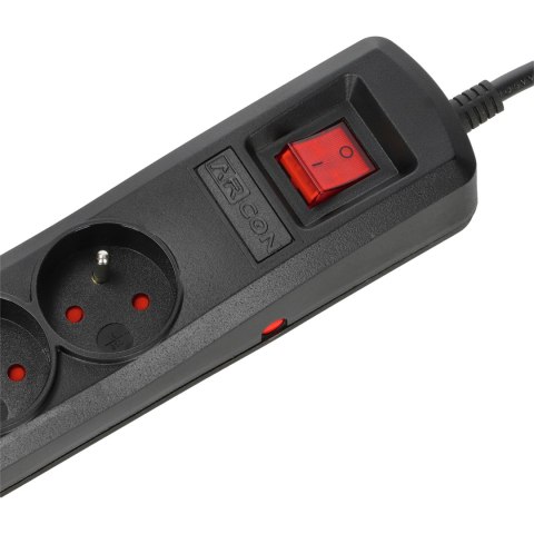 Listwa zasilająca ARC5 5g 1,5m czarna ARcon Listwa zasilająca ARC5 5g 1,5m czarna ARcon
