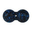 Duoball podwójna piłka do masażu 8cm, kolor czarno-niebieski, materiał EPP, REBEL ACTIVE Duoball podwójna piłka do masażu 8cm, kolor czarno-niebieski, materiał EPP, REBEL ACTIVE
