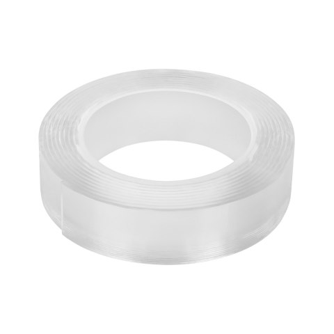 Dwustronna taśma montażowa nano wielokrotnego użytku REBEL (2 mm x 30 mm x 3 m) transparentna Dwustronna taśma montażowa nano wielokrotnego użytku REBEL (2 mm x 30 mm x 3 m) transparentna