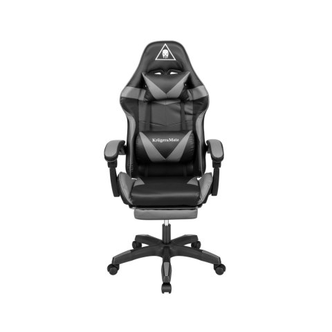 Fotel gamingowy Kruger&Matz GX-150 Czarno-szary Fotel gamingowy Kruger&Matz GX-150 Czarno-szary
