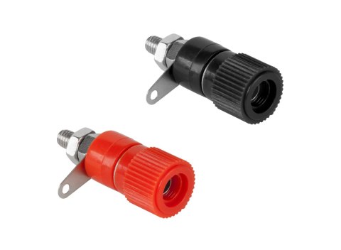 Gniazdo bananowe montażowe średnie 12mm