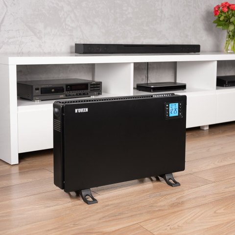 Grzejnik konwektorowy CH7100 LCD SMART BLACK N'OVEEN Grzejnik konwektorowy CH7100 LCD SMART BLACK N'OVEEN
