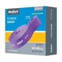 Guma do ćwiczeń lateksowa - Power Band PL-4, fioletowa 20-45 kg REBEL ACTIVE Guma do ćwiczeń lateksowa - Power Band PL-4, fioletowa 20-45 kg REBEL ACTIVE