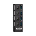 HUB USB 3.0 4 portowy Rebel HUB USB 3.0 4 portowy Rebel