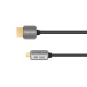 Kabel HDMI - micro HDMI wtyk-wtyk (A-D) 1.8m Kruger&Matz Kabel HDMI - micro HDMI wtyk-wtyk (A-D) 1.8m Kruger&Matz