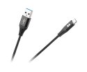 Kabel USB - USB micro REBEL 100 cm czarny Kabel USB - USB micro REBEL 100 cm czarny