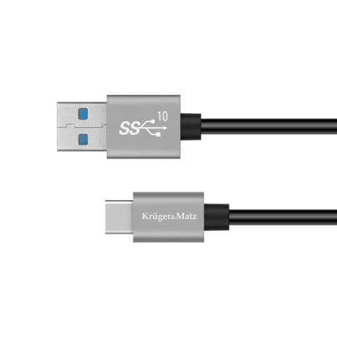 Kabel USB - USB typu C 10 Gbps 0,5 m Kruger&Matz Basic Kabel USB - USB typu C 10 Gbps 0,5 m Kruger&Matz Basic