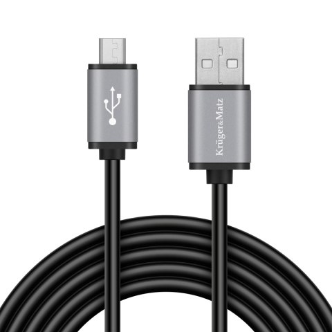 Kabel USB - micro USB 0.2m Kruger&Matz Basic Kabel USB - micro USB 0.2m Kruger&Matz Basic