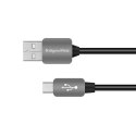 Kabel USB - micro USB wtyk-wtyk 1.0m Kruger&Matz Kabel USB - micro USB wtyk-wtyk 1.0m Kruger&Matz