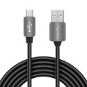 Kabel USB - micro USB wtyk-wtyk 1.0m Kruger&Matz Kabel USB - micro USB wtyk-wtyk 1.0m Kruger&Matz