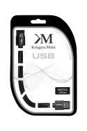 Kabel USB - micro USB wtyk-wtyk 1.0m Kruger&Matz Kabel USB - micro USB wtyk-wtyk 1.0m Kruger&Matz