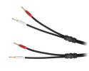 Kabel głośnikowy 3.0m Kruger&Matz (wtyki banan) Kabel głośnikowy 3.0m Kruger&Matz (wtyki banan)