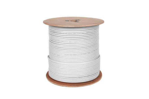 Kabel koncentryczny F690BV A biały szpula 305m Kabel koncentryczny F690BV A biały szpula 305m