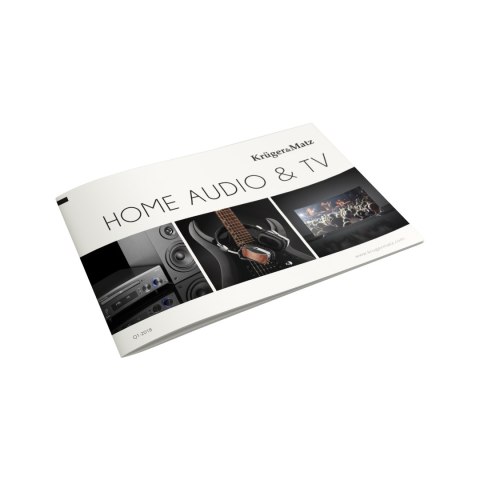 Katalog Kruger&Matz Home audio & TV, Q1-2018, PL Katalog Kruger&Matz Home audio & TV, Q1-2018, PL