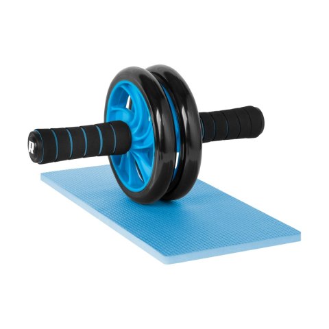 Kółko podwójne, roller do ćwiczeń mięśni brzucha AB Wheel AB-2 , REBEL ACTIVE Kółko podwójne, roller do ćwiczeń mięśni brzucha AB Wheel AB-2 , REBEL ACTIVE
