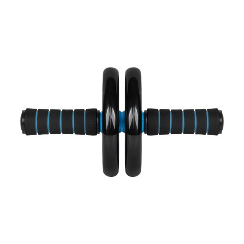 Kółko podwójne, roller do ćwiczeń mięśni brzucha AB Wheel AB-2 , REBEL ACTIVE Kółko podwójne, roller do ćwiczeń mięśni brzucha AB Wheel AB-2 , REBEL ACTIVE