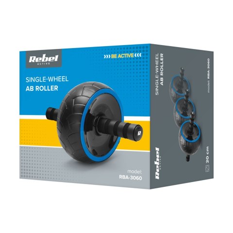 Kółko pojedyńcze, roller do ćwiczeń mięśni brzucha AB Wheel AB-1 , REBEL ACTIVE Kółko pojedyńcze, roller do ćwiczeń mięśni brzucha AB Wheel AB-1 , REBEL ACTIVE