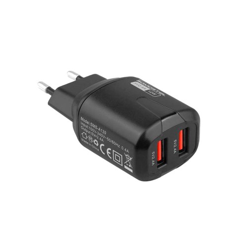Ładowarka sieciowa microUSB 2400 mA Ładowarka sieciowa microUSB 2400 mA