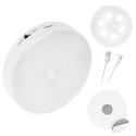 Lampa nocna Led akumulatorowa z magnesem i sensorem ruchu. Lampa nocna Led akumulatorowa z magnesem i sensorem ruchu.