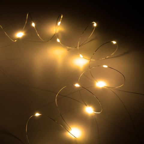 Lampki świateczne - 50 mini led- ciepłe białe Lampki świateczne - 50 mini led- ciepłe białe