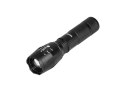 Latarka aluminiowa 10 W z funkcją zoom i kablem micro USB do ładowania Latarka aluminiowa 10 W z funkcją zoom i kablem micro USB do ładowania