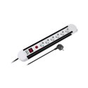 Listwa sieciowa Rebel German type - 6 gniazd, 1,5m (1,5mm) Listwa sieciowa Rebel German type - 6 gniazd, 1,5m (1,5mm)