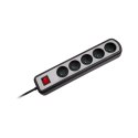 Listwa zasilajaca Rebel 5 gniazd z przełacznikiem, 1,5m (1,5mm) Listwa zasilajaca Rebel 5 gniazd z przełacznikiem, 1,5m (1,5mm)