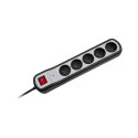 Listwa zasilająca Rebel 5 gniazd z przełącznikiem (5m, 3x1,5mm) Listwa zasilająca Rebel 5 gniazd z przełącznikiem (5m, 3x1,5mm)