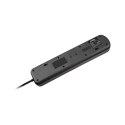 Listwa zasilajaca Rebel 5 gniazd z przełącznikiem, 5m (3x1,5mm) Listwa zasilajaca Rebel 5 gniazd z przełącznikiem, 5m (3x1,5mm)