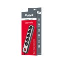 Listwa zasilajaca Rebel 5 gniazd z przełącznikiem, 5m (3x1,5mm) Listwa zasilajaca Rebel 5 gniazd z przełącznikiem, 5m (3x1,5mm)